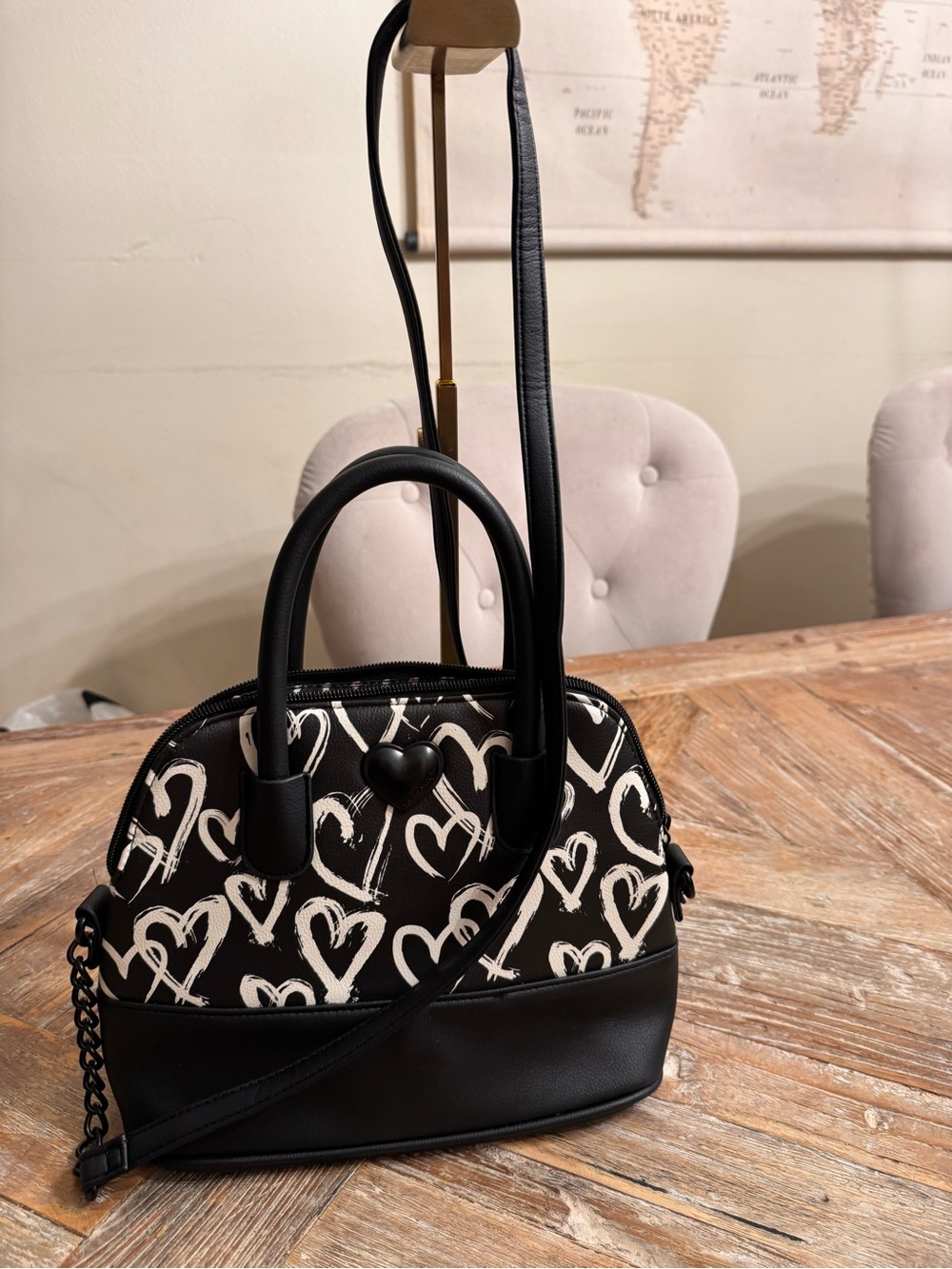 Betsey Johnson handbag and crossbody